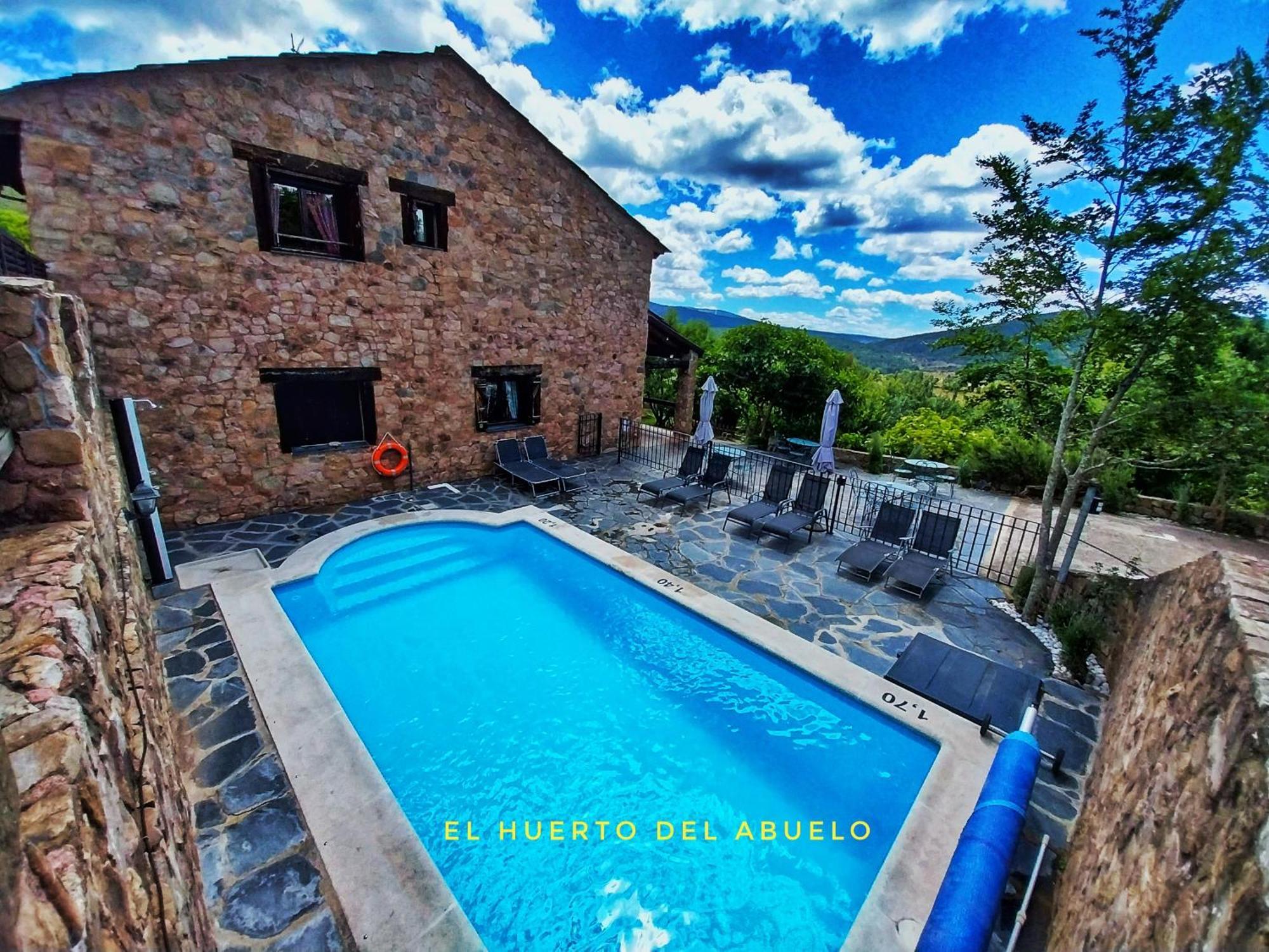 Casa Rural, Spa Y Restaurante El Huerto Del Abuelo Almiruete Exterior photo